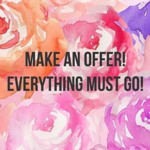 Accepting all offers Everything Must Go